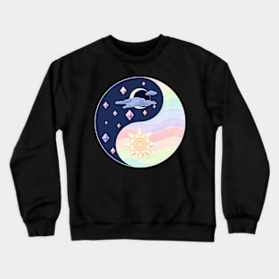 Yin and Yang - Sun and Moon Crewneck Sweatshirt